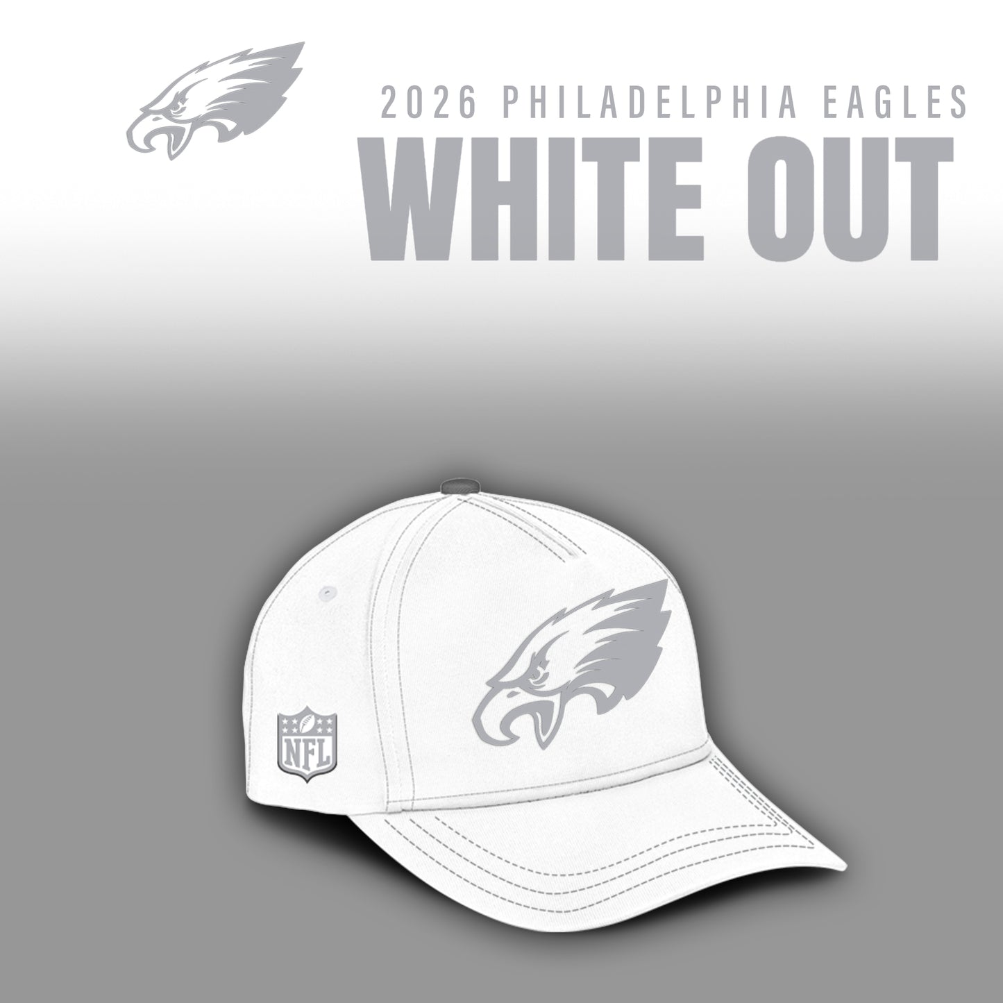 Philadelphia Eagles 2026 White Out Limited Edition Shirt
