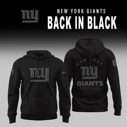 New York Giants 2026 Back In Black Limited Edition Shirt