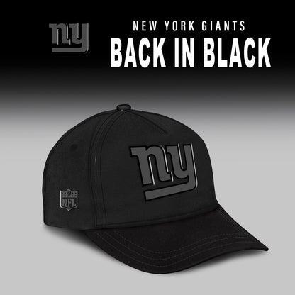 New York Giants 2025 Back In Black Limited Edition Shirt