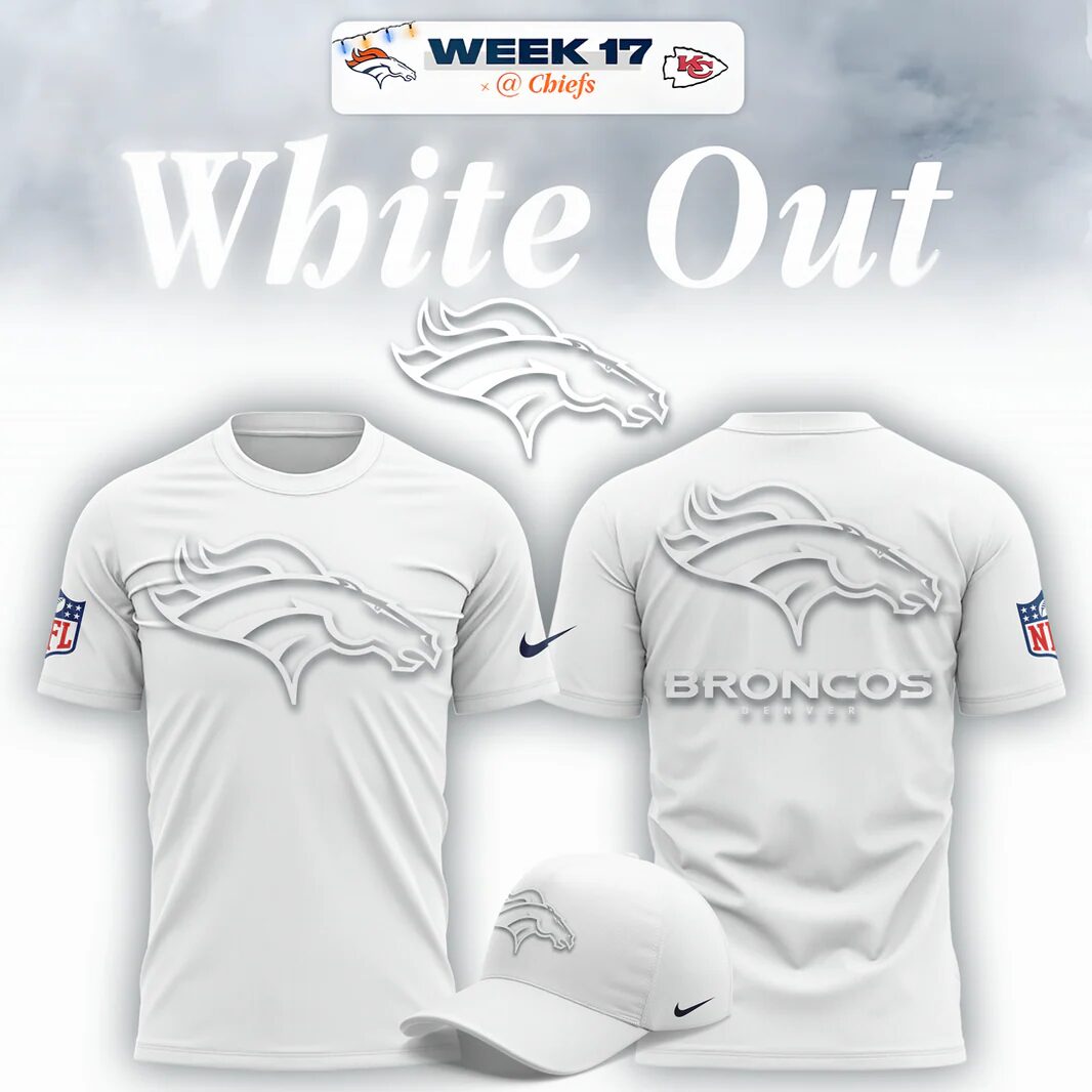 Limited Edition Broncos White Out T-Shirt