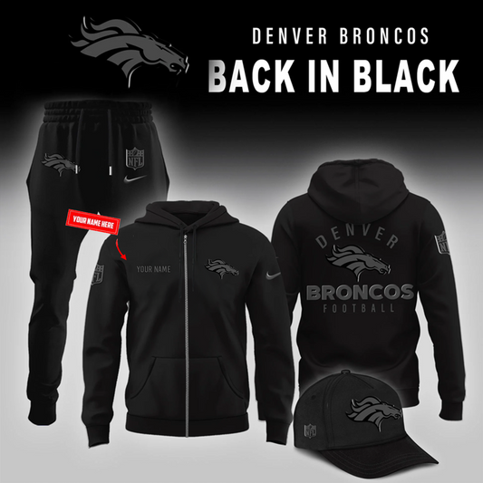 Denver Broncos 2026 Back In Black Limited Edition Shirt