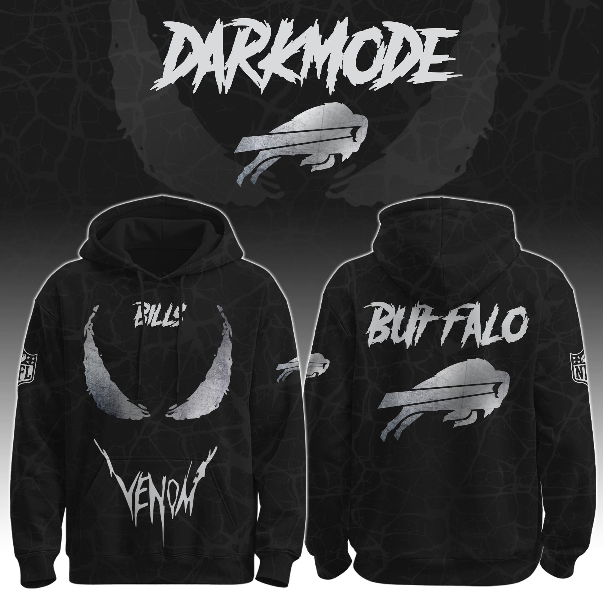 Bills x Venom Darkness Hoodie