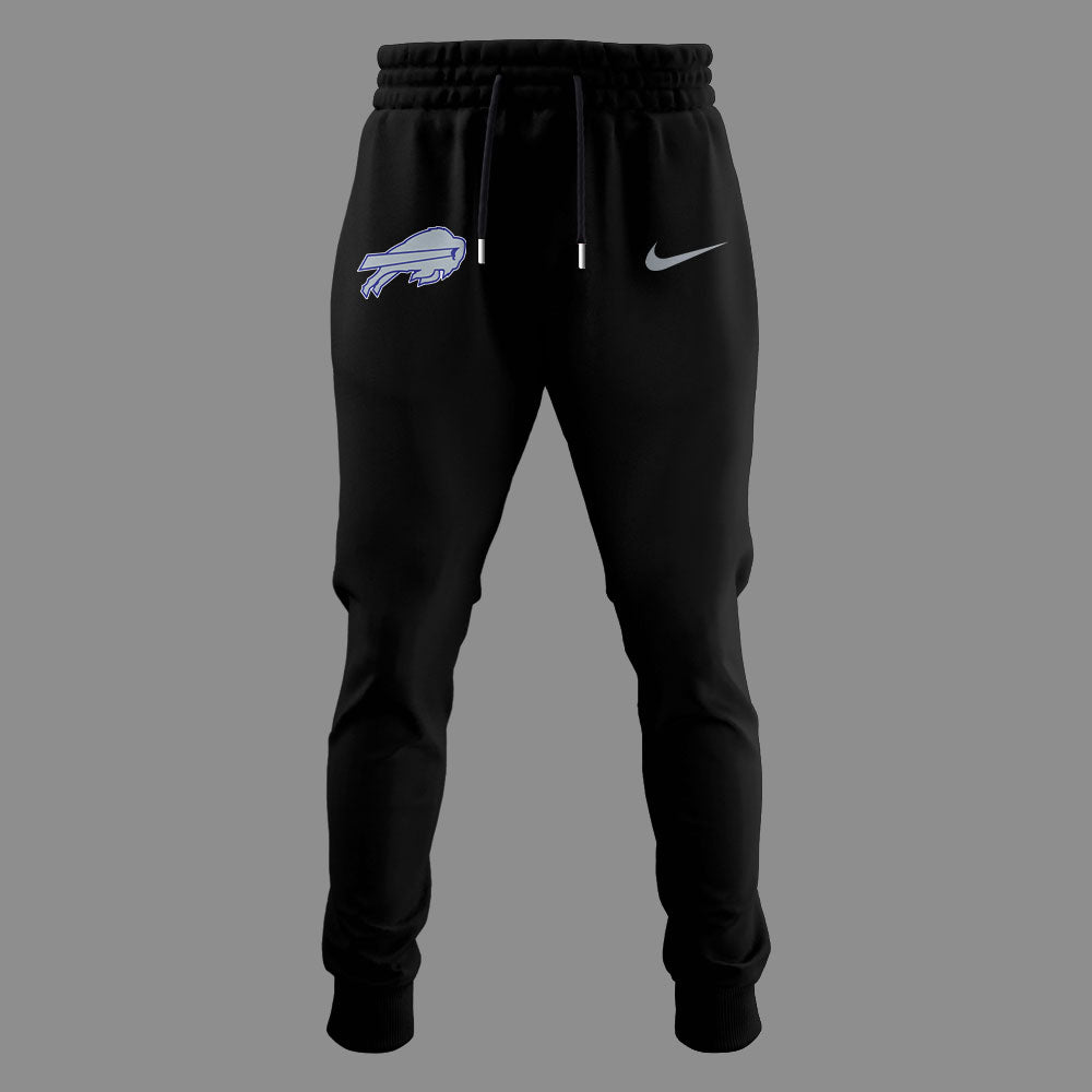 Limited Edition Bills Football Rivalries Teaser Logo Black T-Shirt