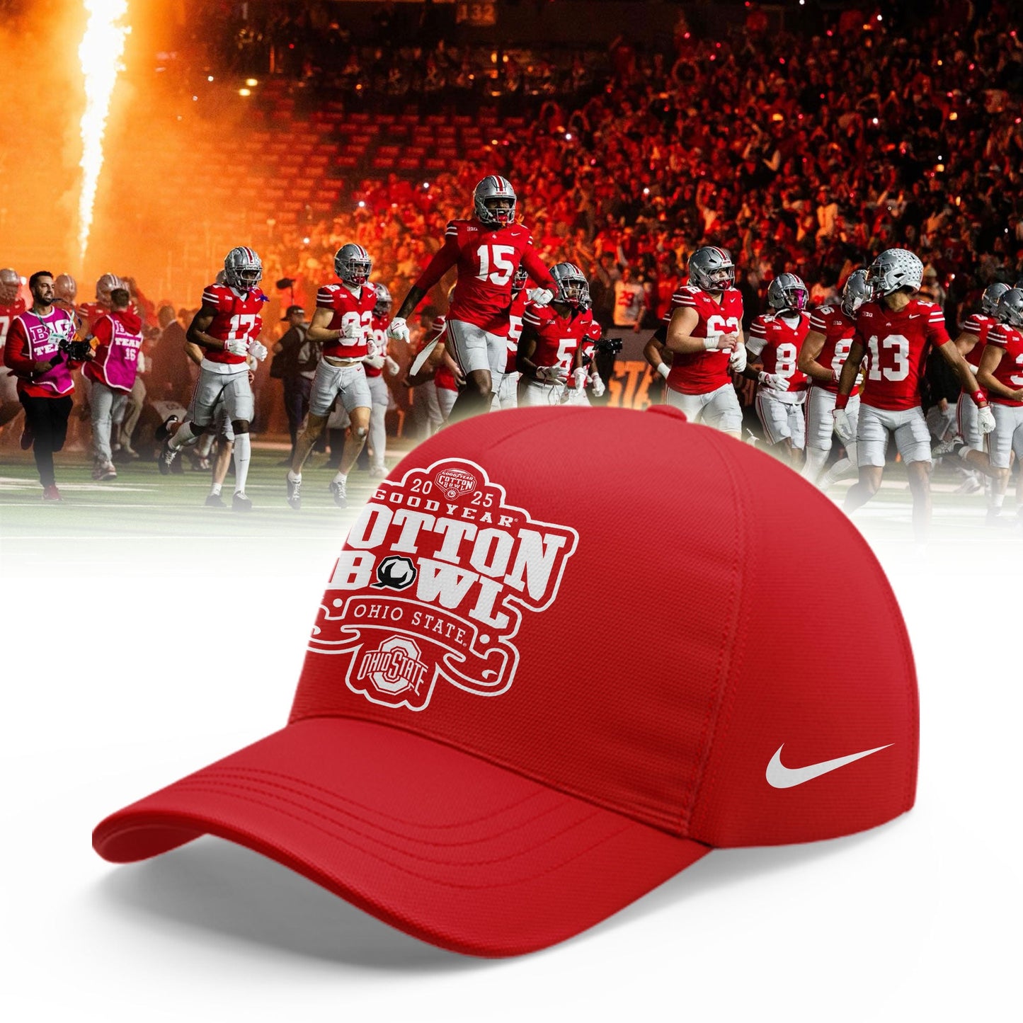 Ohio State Buckeyes 2026 Goodyear Cotton Bowl Limited Hoodie