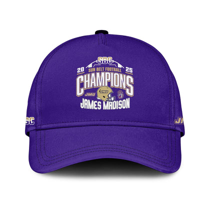 .JMU 2025 Sun Belt Football Champions Bomber Limited Edition