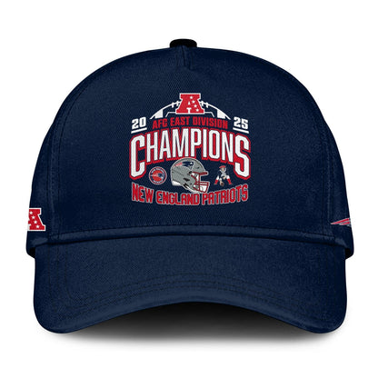 New England Patriots 2025 AFC East Champions Sweatshirt Limited Edition