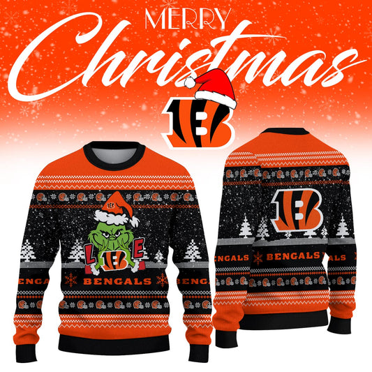 _Cincinnati Bengals Limited Ugly Christmas Sweaters