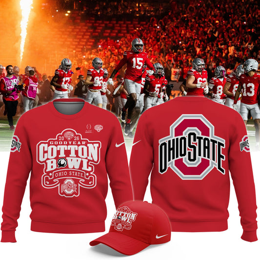 Ohio State Buckeyes 2026 Goodyear Cotton Bowl Limited Sweatshirt