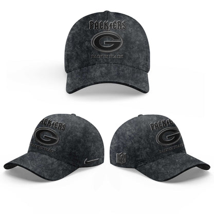 GB Packers Back in Black 2025 Combo Hoodie