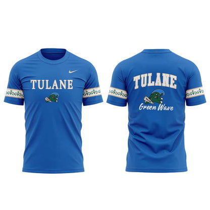 .Tulane Football Our First City Edition Uniform 2025 Combo Shirt