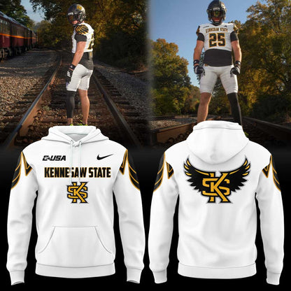 .Kennesaw State Football Team’s Next Uniforms 2025 Combo Hoodie