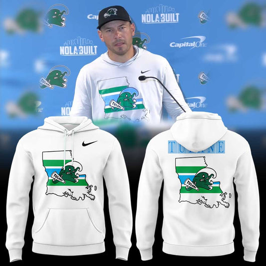 . Tulane Football x Jon Sumrall Coach Combo Hoodie