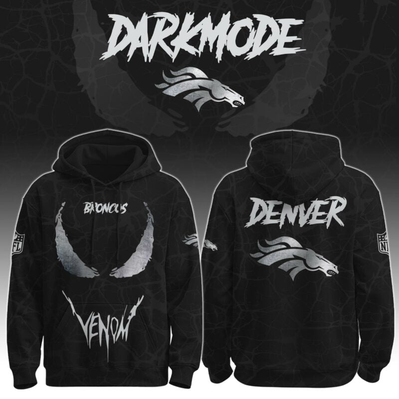 Broncos x Venom Darkness Hoodie