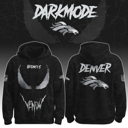 Broncos x Venom Darkness Hoodie
