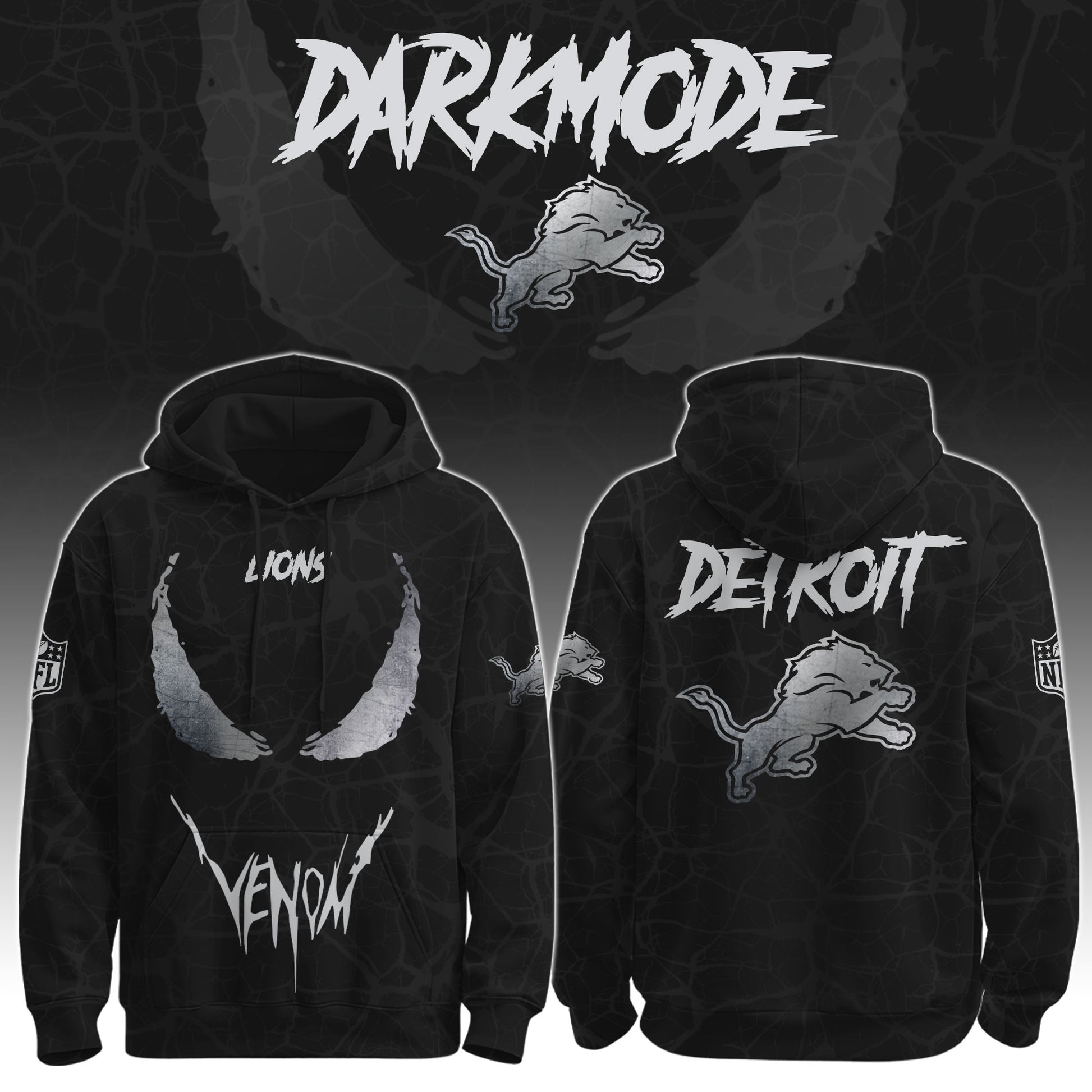 Lions x Venom Darkness Hoodie