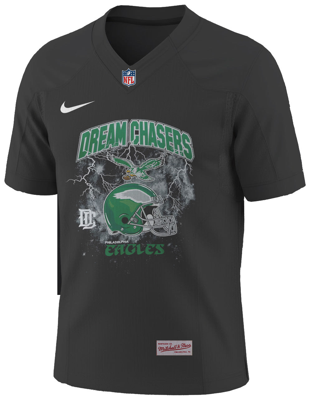 .PHI x Chase the Dream Black Lightning Jersey