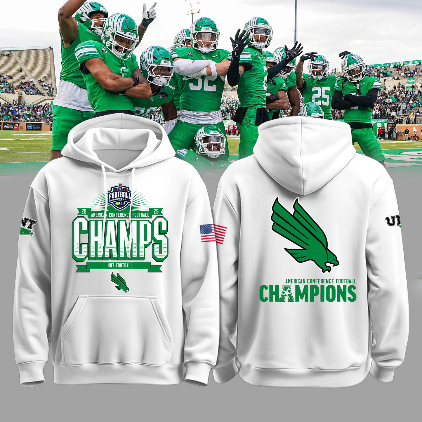 UNT Football - We are Champions