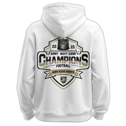 Army Champion White Hoodie + Unisex Limited Style