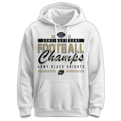 Army Champion White Hoodie + Unisex Limited Style