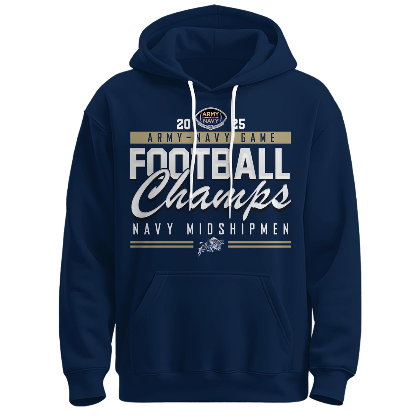 Navy Champions White Hoodie + Unisex Limited Style