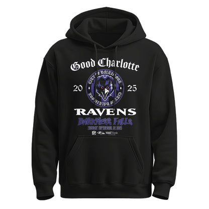 Ravens x Good Charlotte 2025 “Darkness Falls” Hoodie