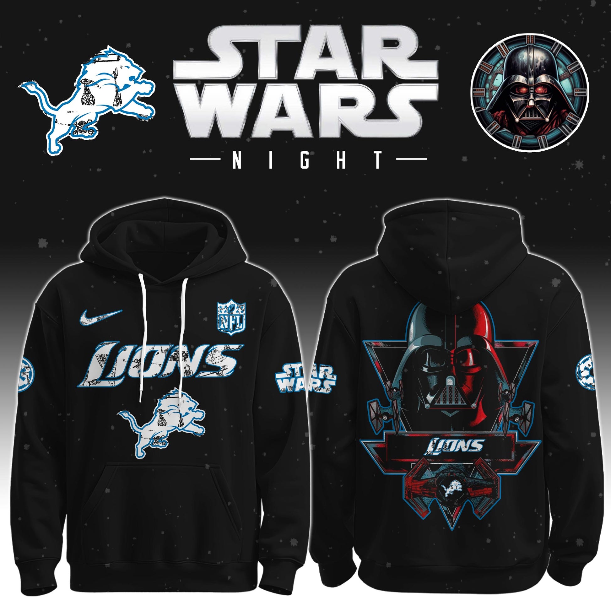 DET Star War Limited Editions Hoodie Ver 5