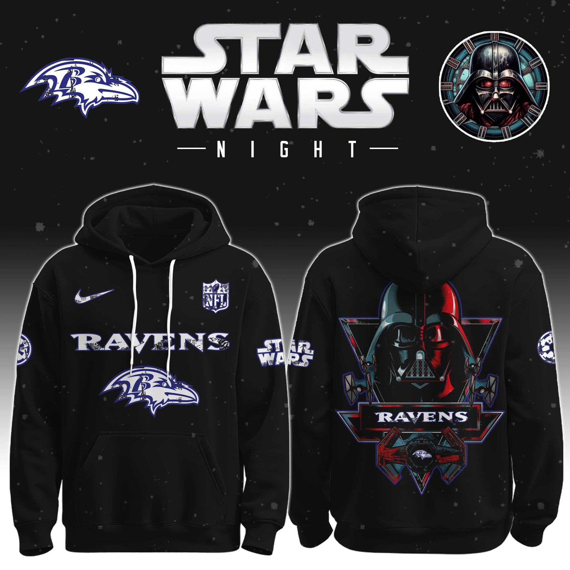 BAL Star War Limited Editions Hoodie Ver 5