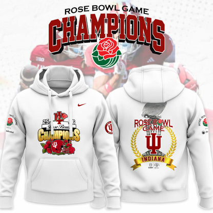 Indiana Hoosiers 2026 Rose Bowl Champions Limited Hoodie