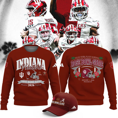 Indiana Hoosiers 2026 Rose Bowl Limited Sweatshirt