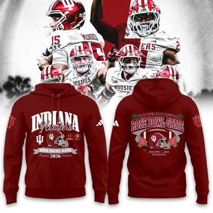Indiana Hoosiers 2026 Rose Bowl Limited Hoodie