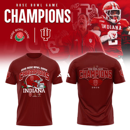 Indiana Hoosiers 2026 Rose Bowl Champions Limited Shirt