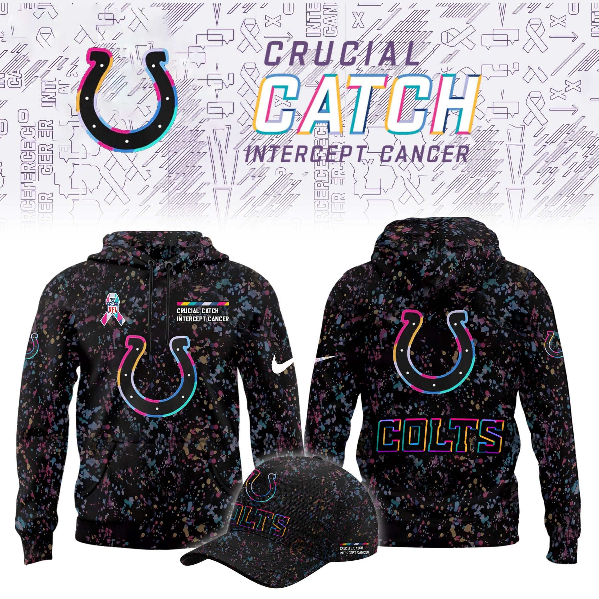 Indianapolis Colts Crucial Catch Limited Hoodie