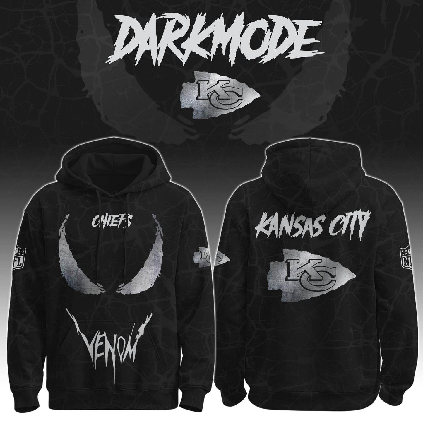 Chiefs x Venom Darkness Hoodie