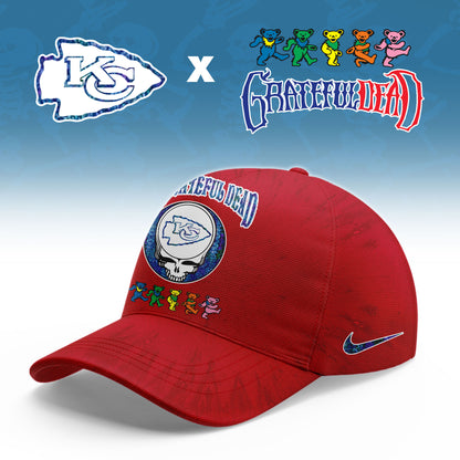 _Kansas City Chiefs Grateful Dead Limited Hoodie