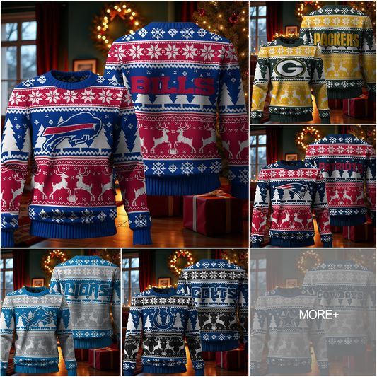 Limited Ugly Christmas Sweaters - Full Team 2025