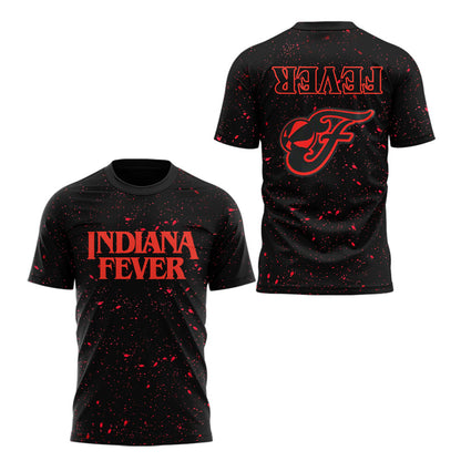Indiana Fever x Stranger Things Rebel Swingman 2025 T-Shirt