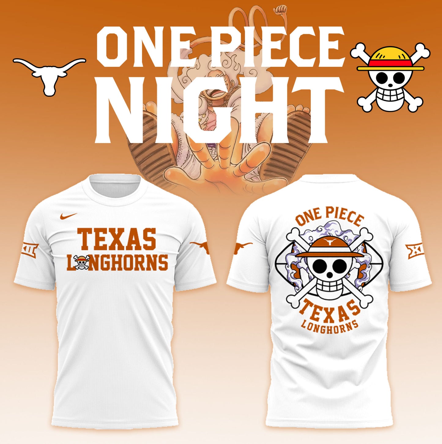 One Piece x Longhorns Limited Edition Shirt-LL0104252001