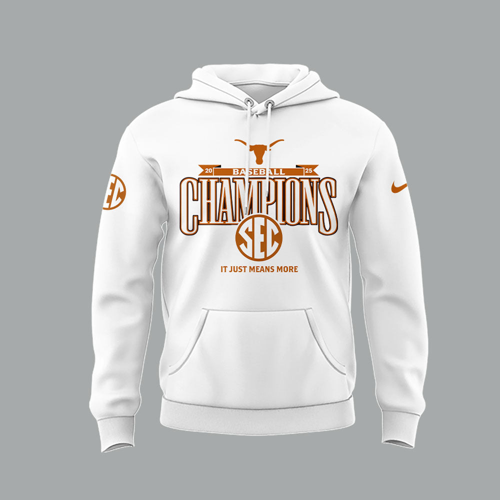 Limited EditonTexas Baseball x SEC CHAMPIONS Hoodie-LL250516014