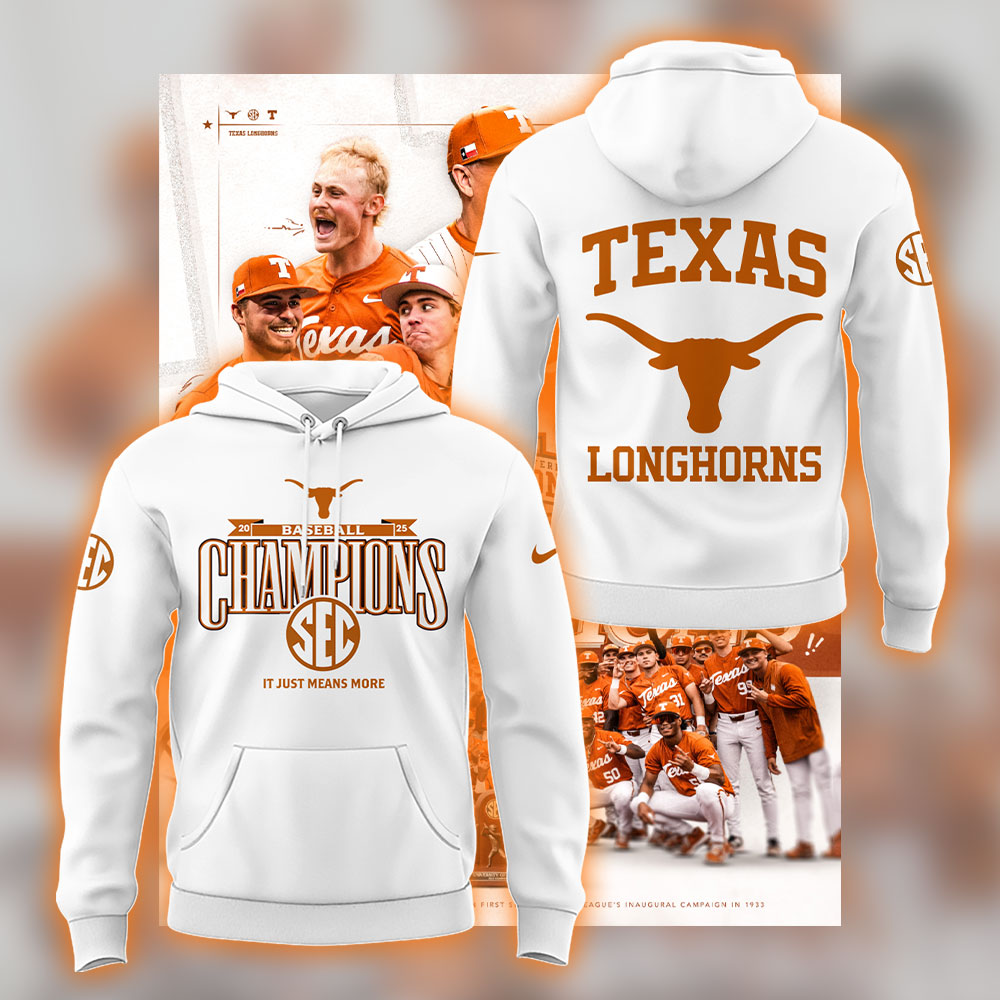 Limited EditonTexas Baseball x SEC CHAMPIONS Hoodie-LL250516015