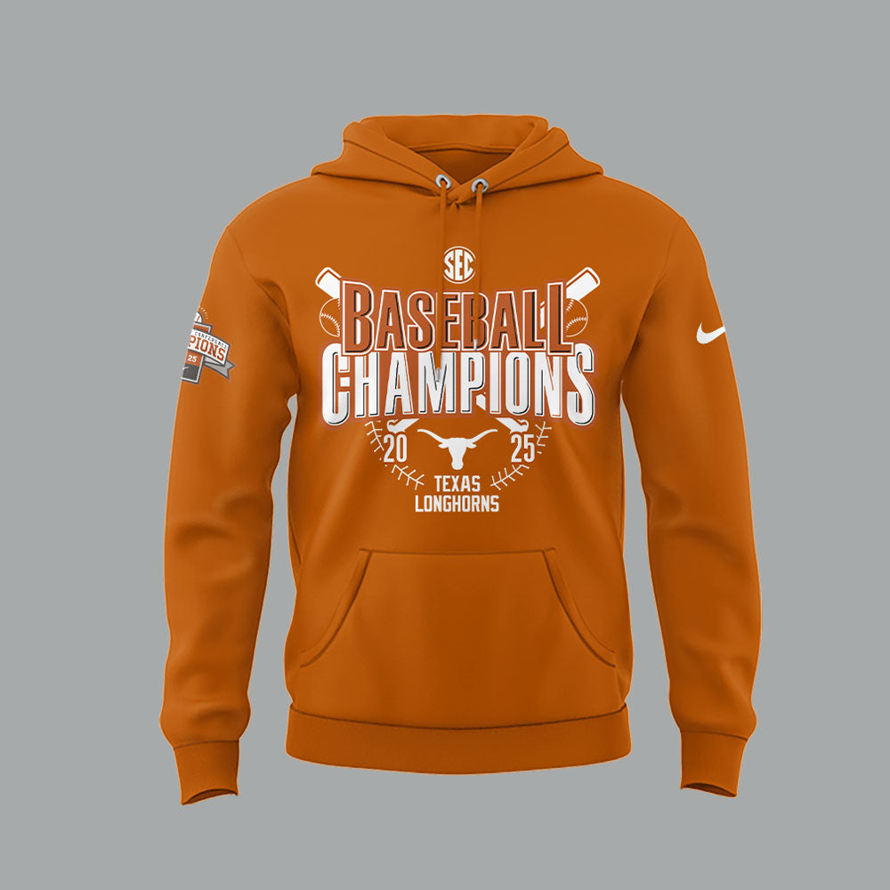 Limited EditonTexas Baseball x SEC CHAMPIONS Hoodie-LL250516017