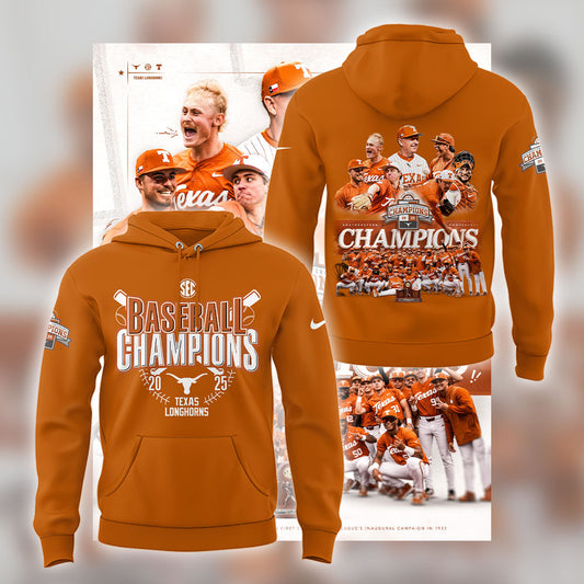 Limited EditonTexas Baseball x SEC CHAMPIONS Hoodie-LL250516017