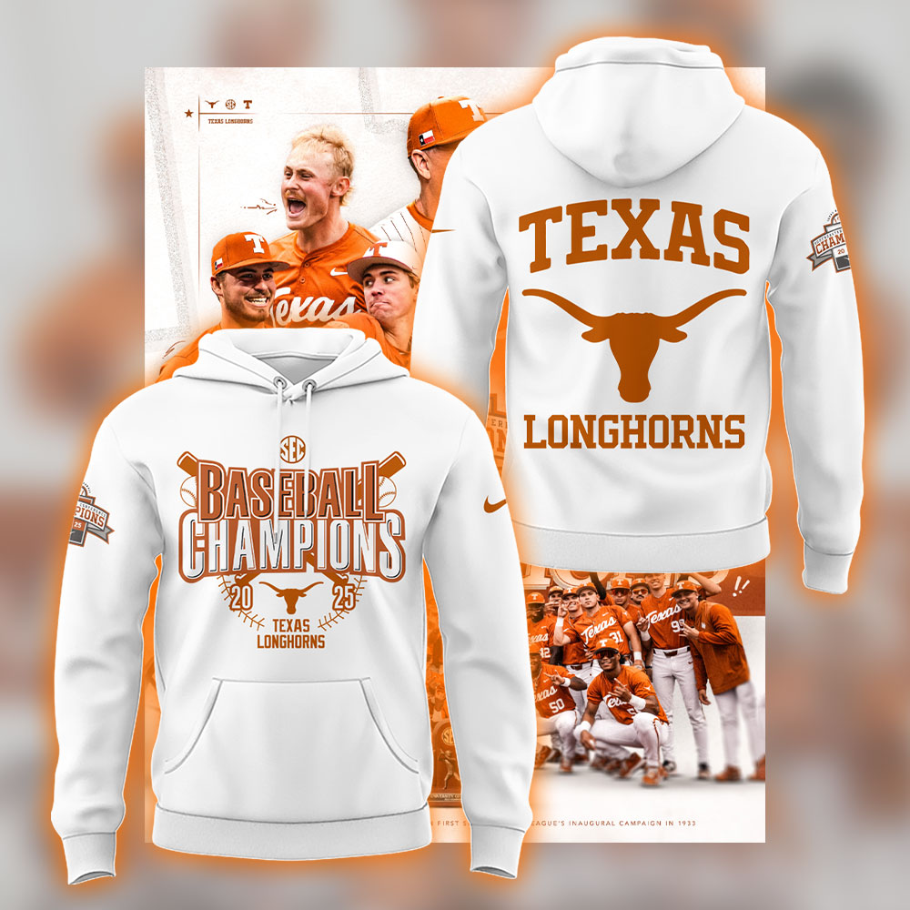 Limited EditonTexas Baseball x SEC CHAMPIONS Hoodie-LL250516023
