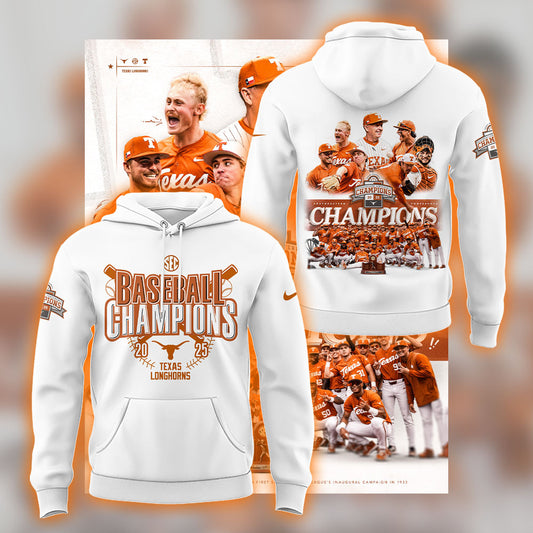 Limited EditonTexas Baseball x SEC CHAMPIONS Hoodie-LL250516024