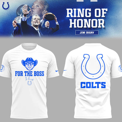 Limited Edition Indianapolis Colts "Honoring the memory of Jim Irsay" Shirt-LL25090710025