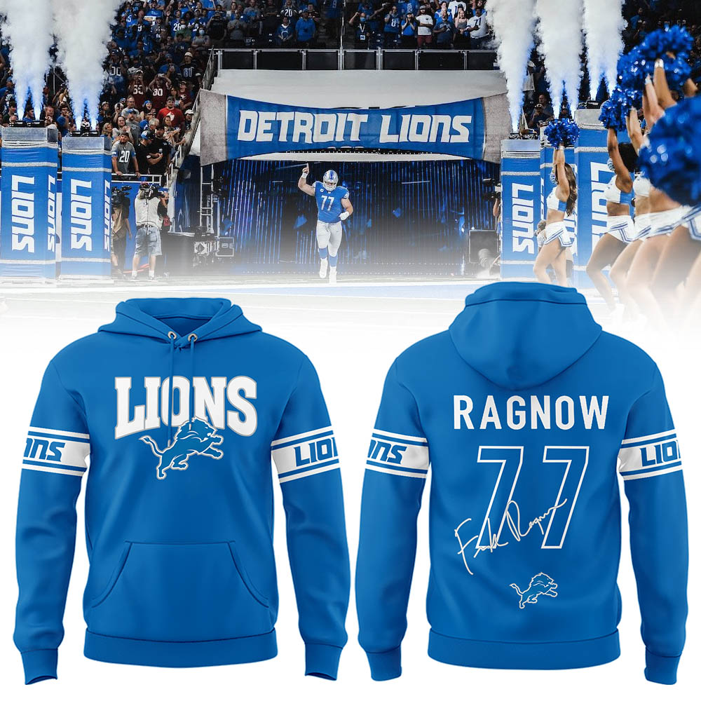 Limited Edition Lions Ragnow Is Back Hoodie