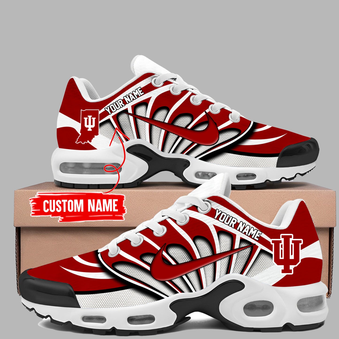 Limited Edition Indiana Hoosiers Basketball Sneakers-ND03222529