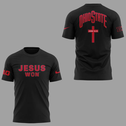 Limited Edition JESUS WON Black TShirt