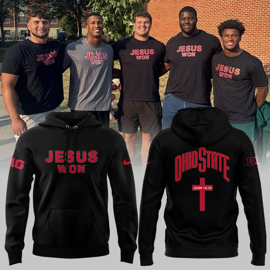 Limited Edition JESUS WON Black Hoodie