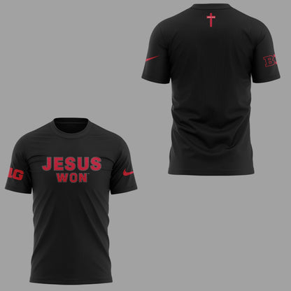 Limited Edition JESUS WON Black TShirt