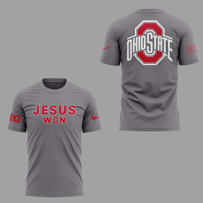 Limited Edition JESUS WON Gray TShirt